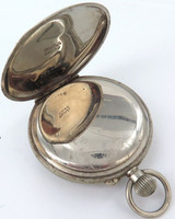 RARE Australian Retailer Pocket Watch / Forbes Lever (Baume) D A Hansard, Forbes