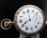 1917 Hamilton 950 Motor Barrel 16s 23 Ruby Sapphire Jewels GF OF Pocket Watch