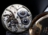 1917 Hamilton 950 Motor Barrel 16s 23 Ruby Sapphire Jewels GF OF Pocket Watch