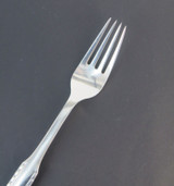 Antique George Jensen .830 Silver 'Rope' Pattern Dinner Fork, Monogrammed