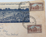 Scarce NZ 1951 FFC Christchurch - Melbourne / 1st Official Direct Air Mail.