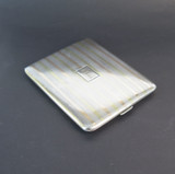 Early - Mid Century 14k Gold and Sterling Silver Cigarette Case
