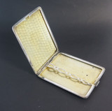 Early - Mid Century 14k Gold and Sterling Silver Cigarette Case