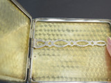 Early - Mid Century 14k Gold and Sterling Silver Cigarette Case