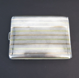 Early - Mid Century 14k Gold and Sterling Silver Cigarette Case