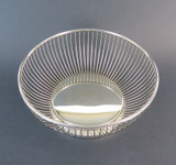 Vintage Gorham, USA Fine Silverplate Wire Design Bread Basket