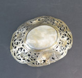 European .800 Silver Decorative Bon Bon Basket