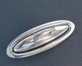 Tiffany & Co Sterling Silver & Felt Nail Buff with Undertray. Monogrammed KEMG