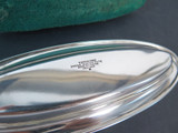 Tiffany & Co Sterling Silver & Felt Nail Buff with Undertray. Monogrammed KEMG