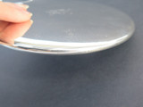 Large Tiffany & Co Hand Held Dressing Table Mirror in Sterling Silver