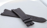 Auth. Patek Philippe Dark brown Leather Strap for Nautilus