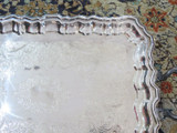 Vintage Silverplate Electrified Warming Server Tray by Sheridan Silver Co, USA