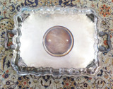 Vintage Silverplate Electrified Warming Server Tray by Sheridan Silver Co, USA