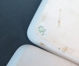 4 x Bing & Grondahl Plaquette Dishes of European Scenes