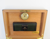 Vintage Credo, France Lacquered Wood Model 'Precision 70' Cigar Humidor