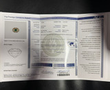 Natural Colombian Emerald & 3.26ct Diamond Set 18ct Gold Ring Size L Val $30190