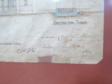 Rare Verified Historical Document. Post & Telegraph Office, Bundaberg Plans