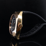 Auth. Gucci G Logo Rose Gold 50m Quartz 40mm Wrist Watch Ref 142.3
