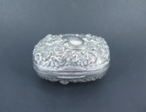 Lovely Antique Gorham, USA Repousse Sterling Silver Soap Holder