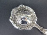 Antique Sterling Silver Hand Held Dressing Table Mirror