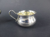 Early - Mid Century Tiffany & Co Sugar and Creamer, Monogrammed M