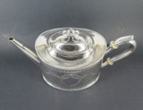 Antique Victorian Padley, Parkin & Staniforth, Old Sheffield Silverplate Teapot