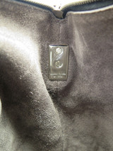 Louis Vuitton Python Trimmed Cachemire Leather Lockit MM Handbag