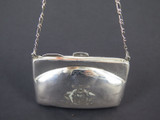 Ladies Early 1900s English Sterling Silver and Monogrammed Purse