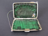 Ladies Early 1900s English Sterling Silver and Monogrammed Purse