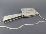 Superb Bird Design Sterling Silver Card Case
