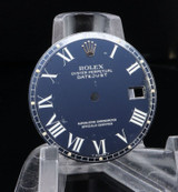 Vintage Rolex Datejust Blue & White Roman Buckley Dial & Hands 16030 16014 #36