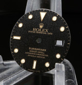Authentic Vintage Rolex Black Submariner 16613 16803 Tritium Dial #337