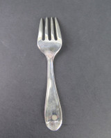 Vintage Nicely Made Sterling Silver Childs Fork