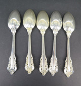 Wallace USA 'Grande Baroque' Sterling Silver 6 1/4" Teaspoons. Quantity Avail