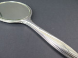 Vintage Watson Co, USA Sterling Silver Hand Held 'Louise' Dressing Table Mirror