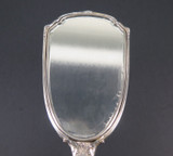 Elongated Antique Art Nouveau Webster Co, USA Sterling Silver Hand Held Mirror