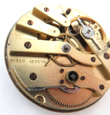 Scarce 1800s Mottu, Geneva Key Wind Slim Line Mens Pocket Watch Movement & Dial