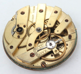 Scarce 1800s Mottu, Geneva Key Wind Slim Line Mens Pocket Watch Movement & Dial