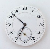 RARE c1923 Tavannes “EXTRA" 21J 5 Adjust Ref L 701 Pocket Watch Movement & Dial