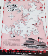 2 Rare 1937 Sydney Harbour Info. Bureau Large Magazine Adverts. Good Condition.