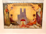 1911 Coronation King George & Queen Mary / Superb Large Colour Lithograph.