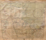 RARE 1944 RAAF Superb Huge Lithograph Navigation Chart Darwin - Millingimbi.