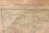 RARE 1944 RAAF Superb Huge Lithograph Navigation Chart Darwin - Millingimbi.