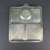 Antique 1929 Danish Pewter Dressing Table Organiser Tray