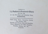 RARE c1904 1st Edition Large Format “Souvenir of the Panama Canal” Booklet.