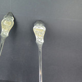 Vintage Koch & Bergfeld, Bremen Germany 90 Silverplate Ladles Monogrammed TH