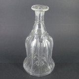18th C Hand Blown Glass Decanter With Pontal Mark