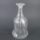 18th C Hand Blown Glass Decanter With Pontal Mark