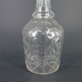 Antique Cut Glass Decanter With Stopper
