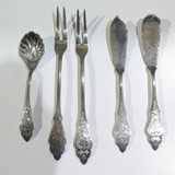 Large Vintage Koch & Bergfeld, Bremen Germany 90 Silverplate Cutlery Service